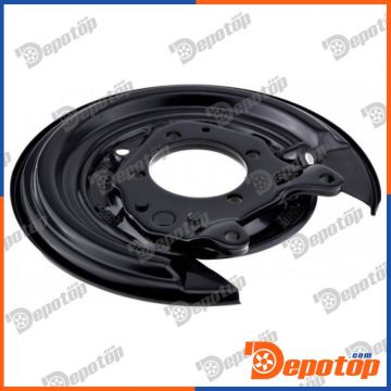 Déflecteur, disque de frein arrière droite pour TOYOTA | HTO-TY-055, 46503-02020